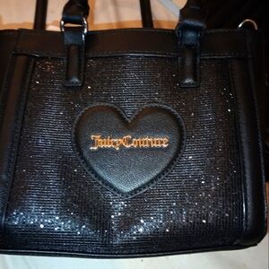 Sparkly leather Juicy Couture handbag